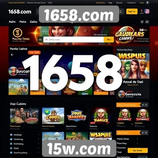 Análise da interface do usuário no 1658.com